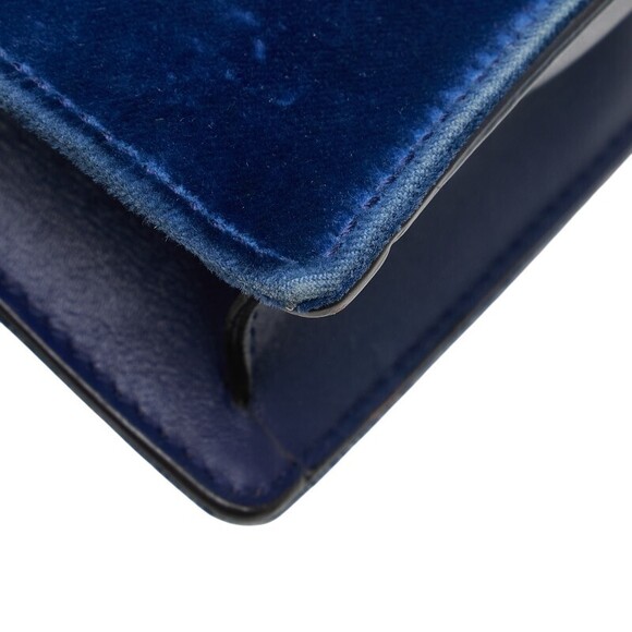 Gucci Dionysus Chain Crossbody Shoulder Bag Blue Velvet - Picture 7 of 9